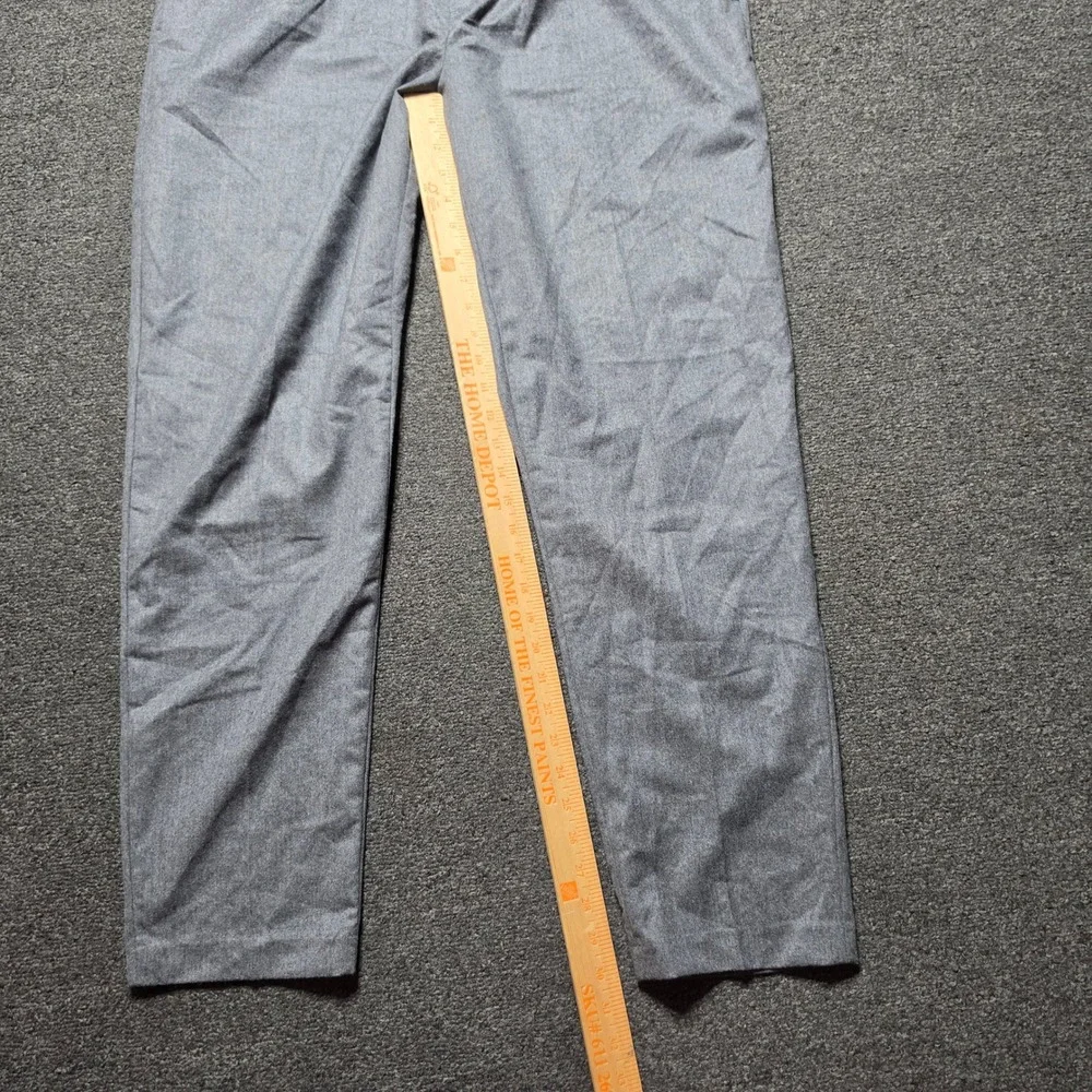 Banana Republic Pants Grey Mens XL Vitale Barberis Canonico Wool Flannel Tapered